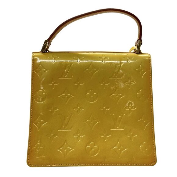 LOUIS VUITTON Spring Street Lime Yellow Monogram Vernis - 383-080125 - Picture 2 of 14